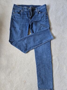 Silver Jeans Women's Skinny Denim in Dark Blue Wash